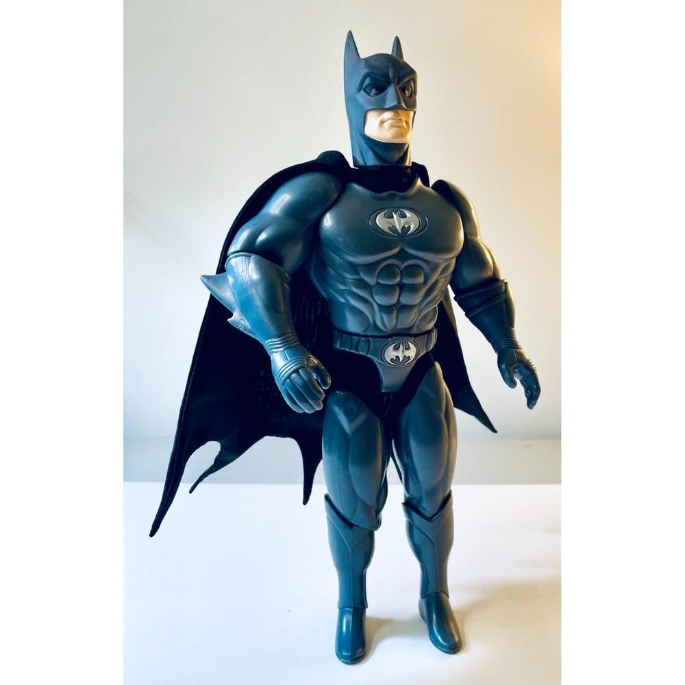 Vintage 1997 Deluxe 12" Ice Battle Batman Figure Batman & Robin Movie DC Kenner